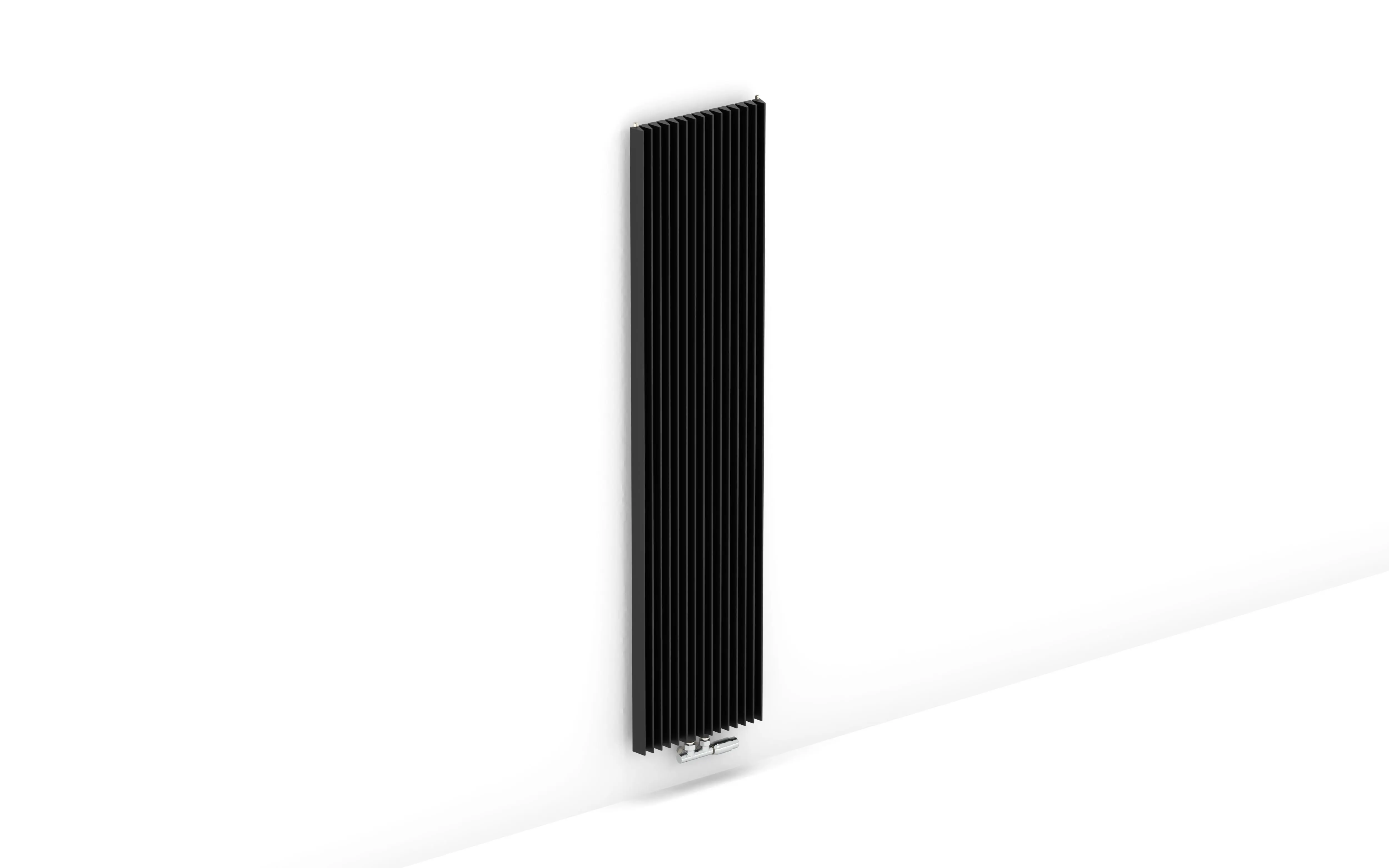 Изображение товара Радиатор водяного отопления Jaga Iguana Aplano 50 0 секций черный 1800x520 мм