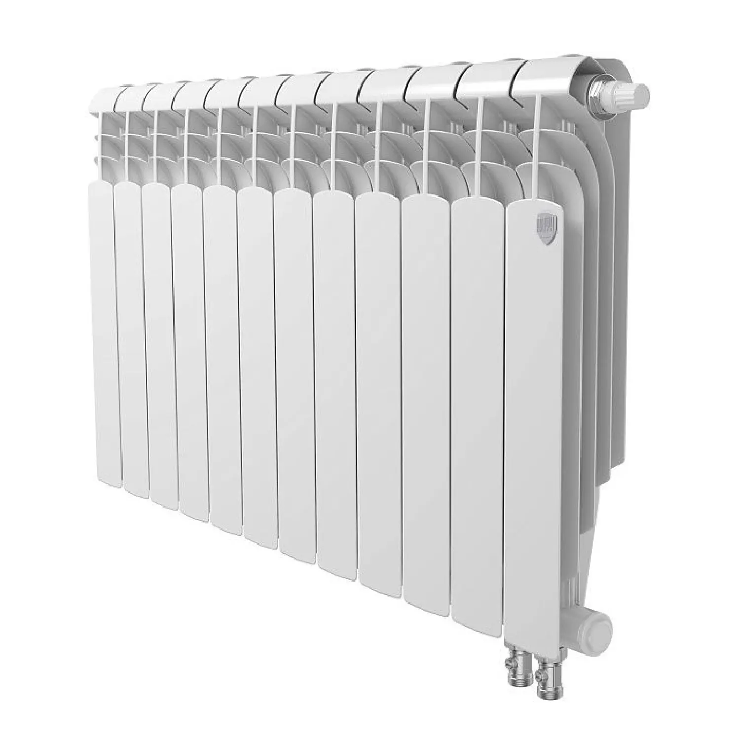 Изображение товара Радиатор Royal thermo Vittoria 500 2.0 VDR80 500/112 биметалл 14 секций нижнее подключение белый