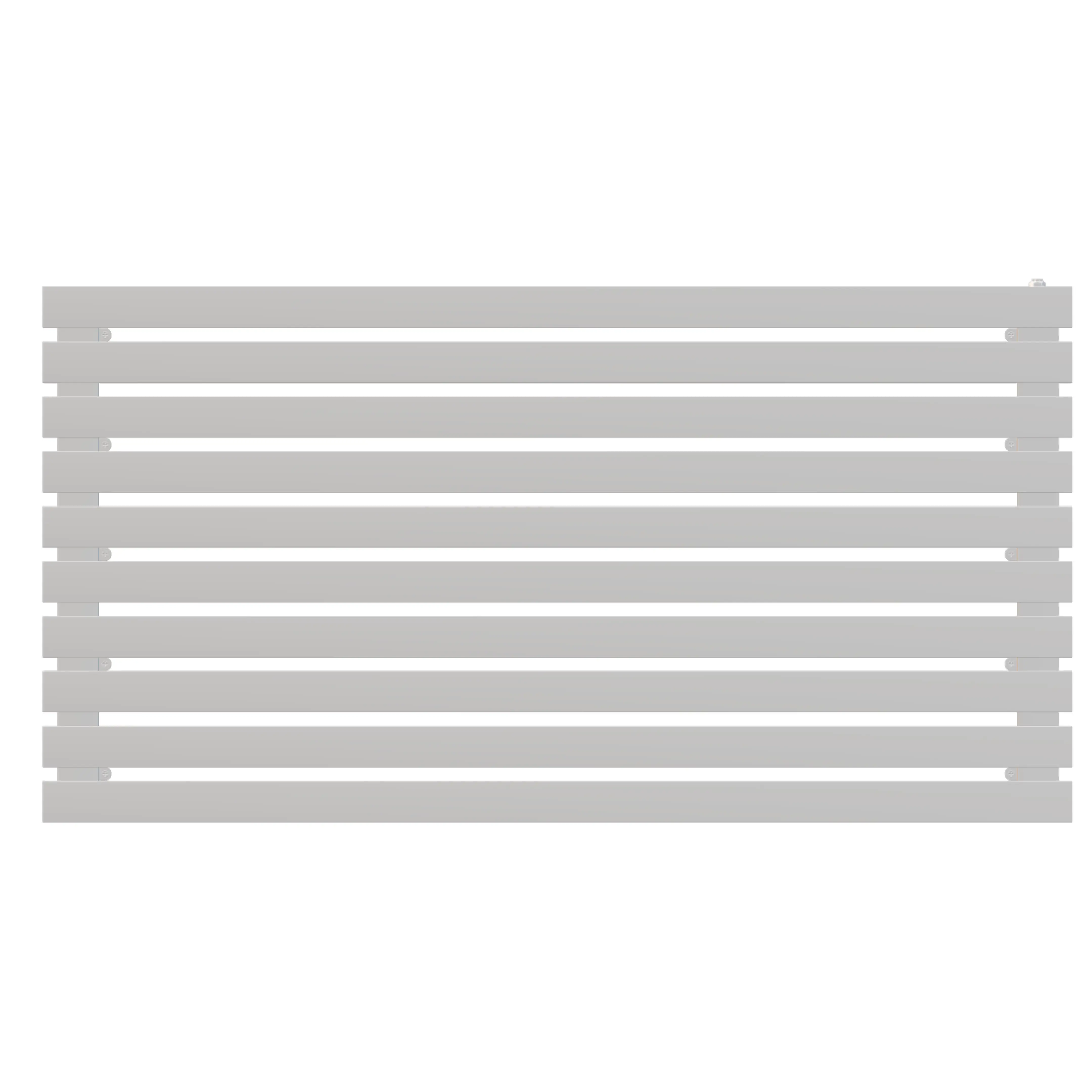 Изображение товара Радиатор трубчатый Guardo Retta 6SP 1700/180 сталь 6 секций нижнее подключение цвет белый матовый