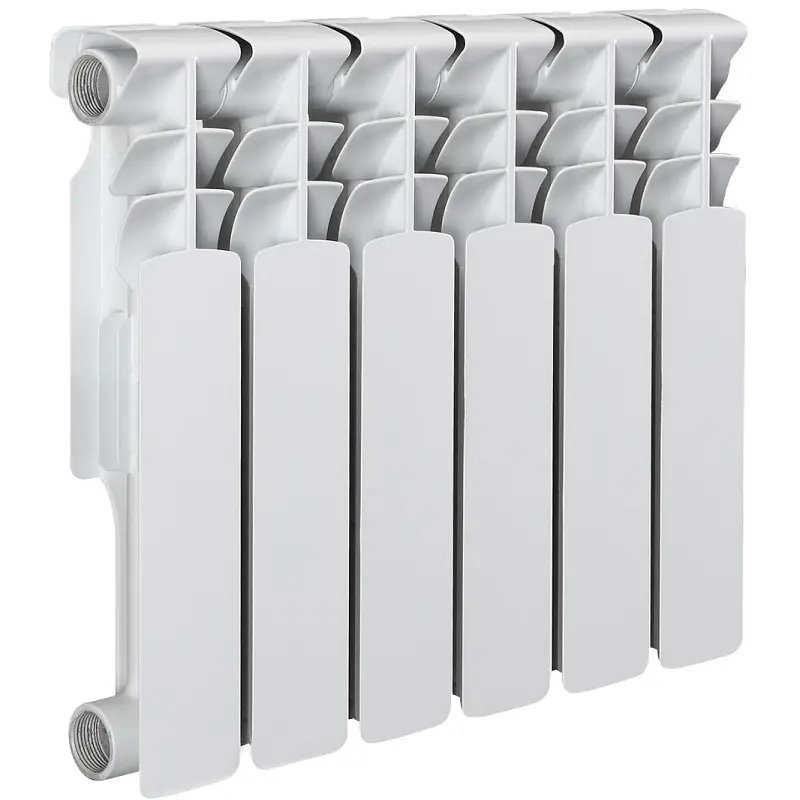 Изображение товара Радиатор Tropic 350 6 секций боковое подключение биметалл белый