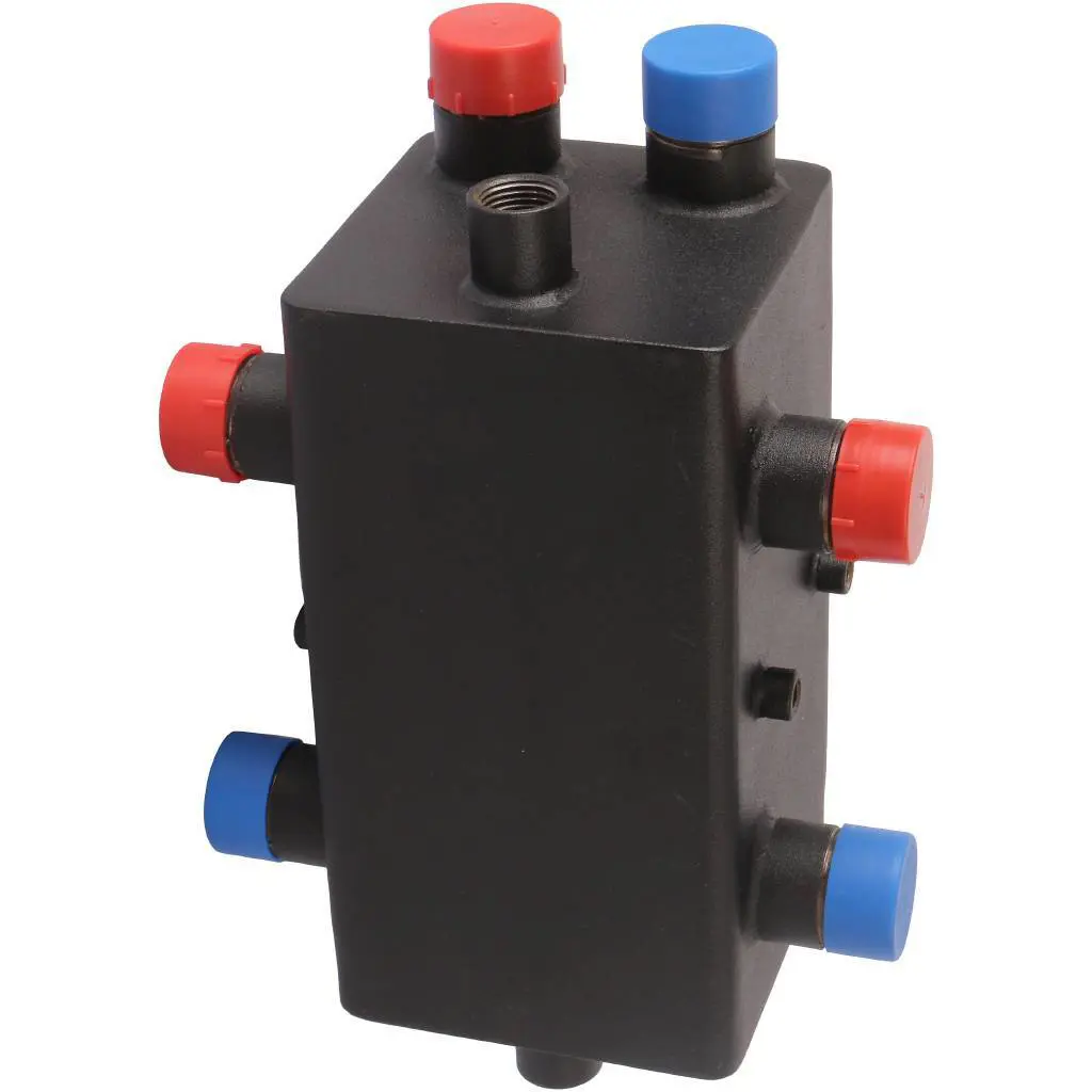 Изображение товара Распределительный коллектор Rommer для отопления и водоснабжения 2 контура