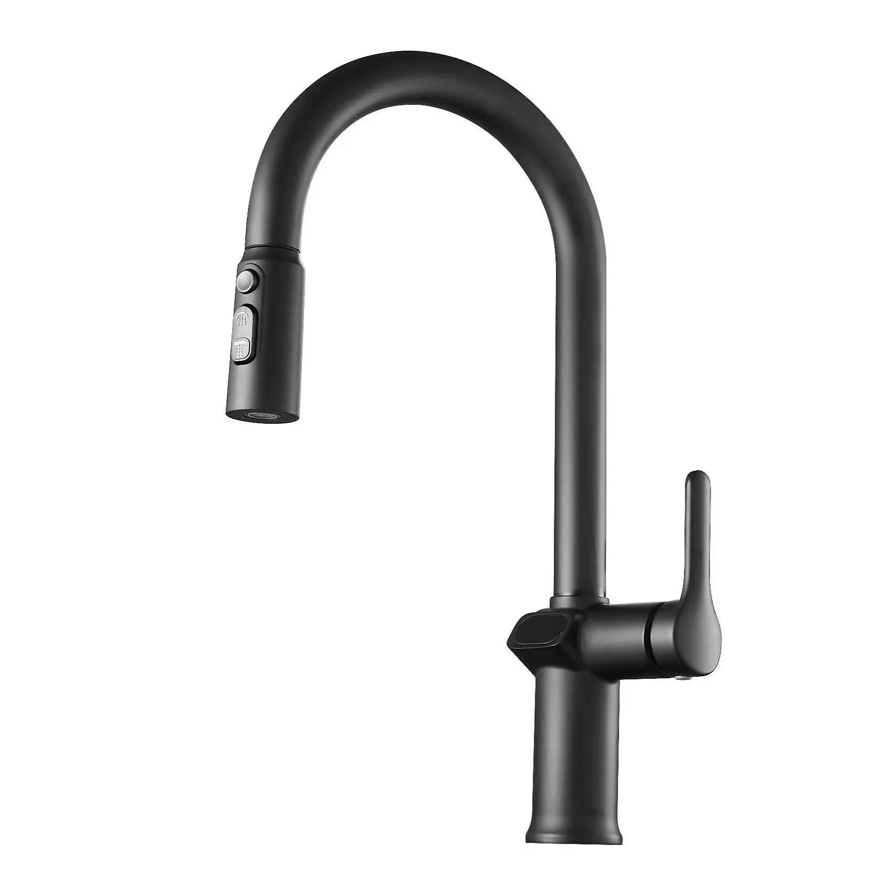 Изображение товара Смеситель для кухни однорычажный Esko Kitchen излив 23.5 см цвет черный