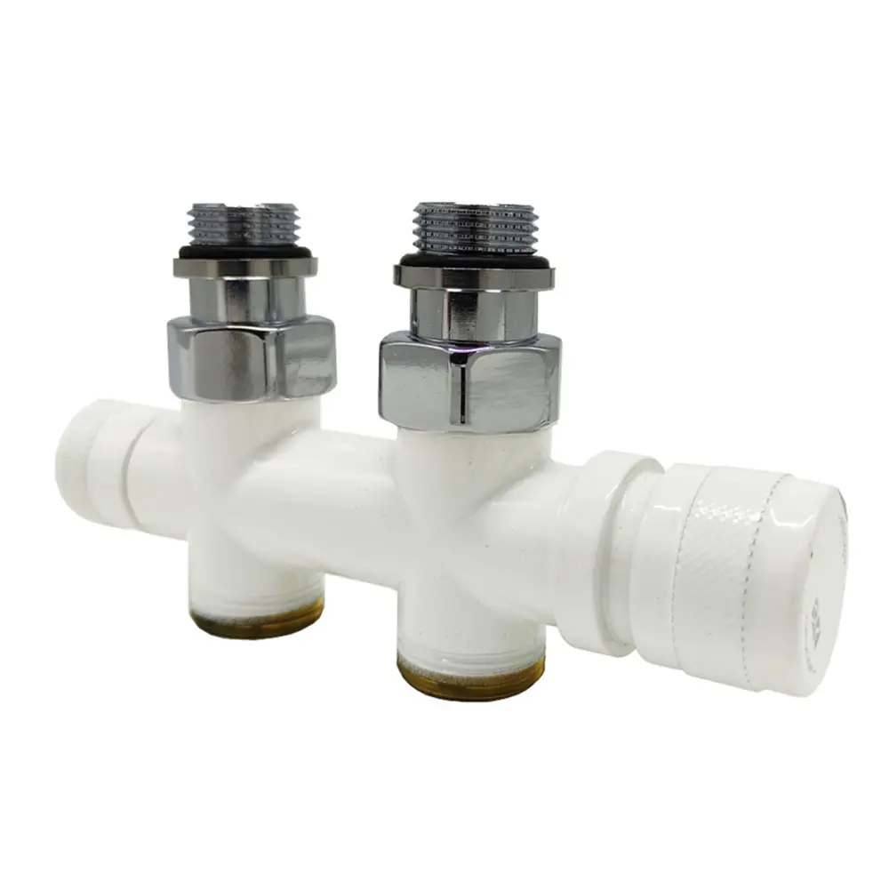 Изображение товара Узел нижнего подключения радиатора SR Rubinetterie 3/4" латунь Италия