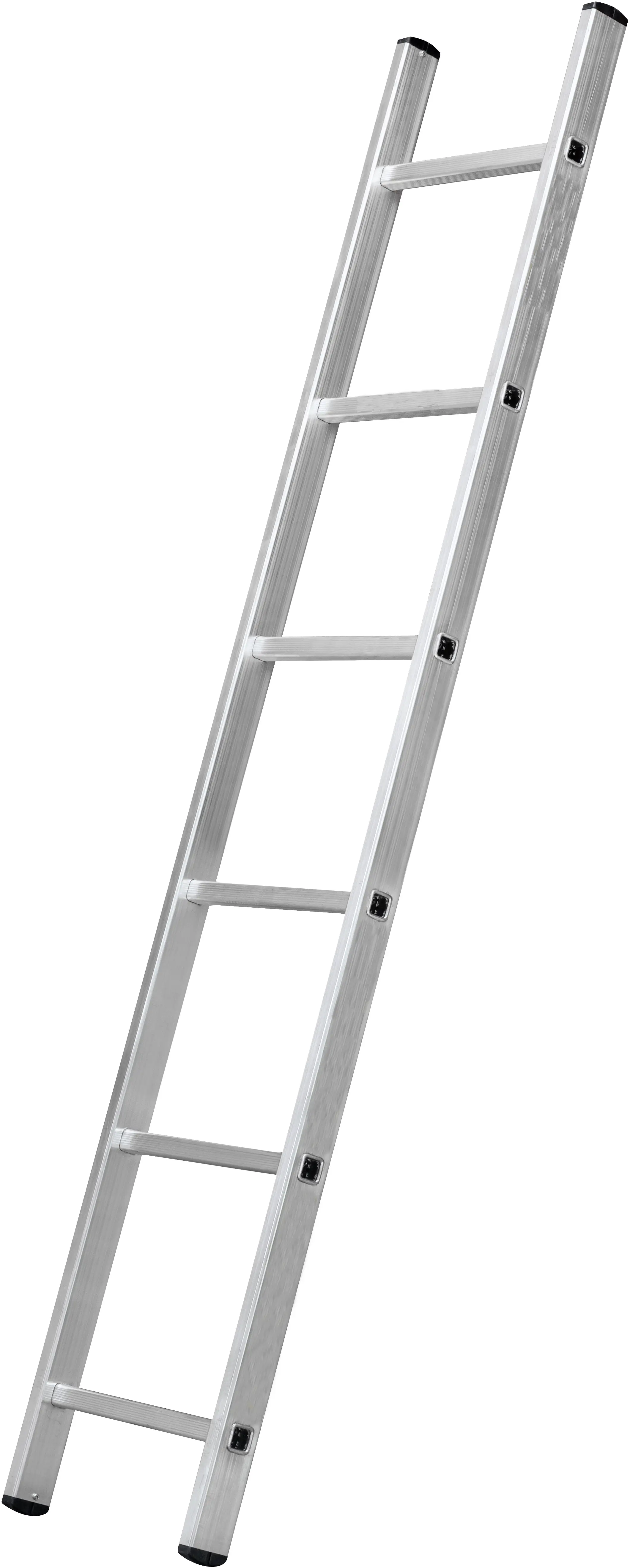 Изображение товара Лестница приставная односекционная алюминиевая Dilwis 6 ступеней максимальная нагрузка 150 кг