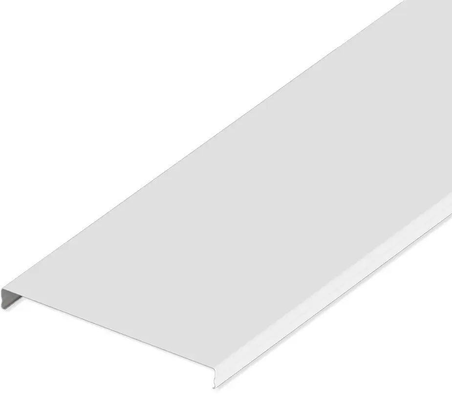 Изображение товара Рейка Албес Эконом AN135A 3x0.135 м белый матовый