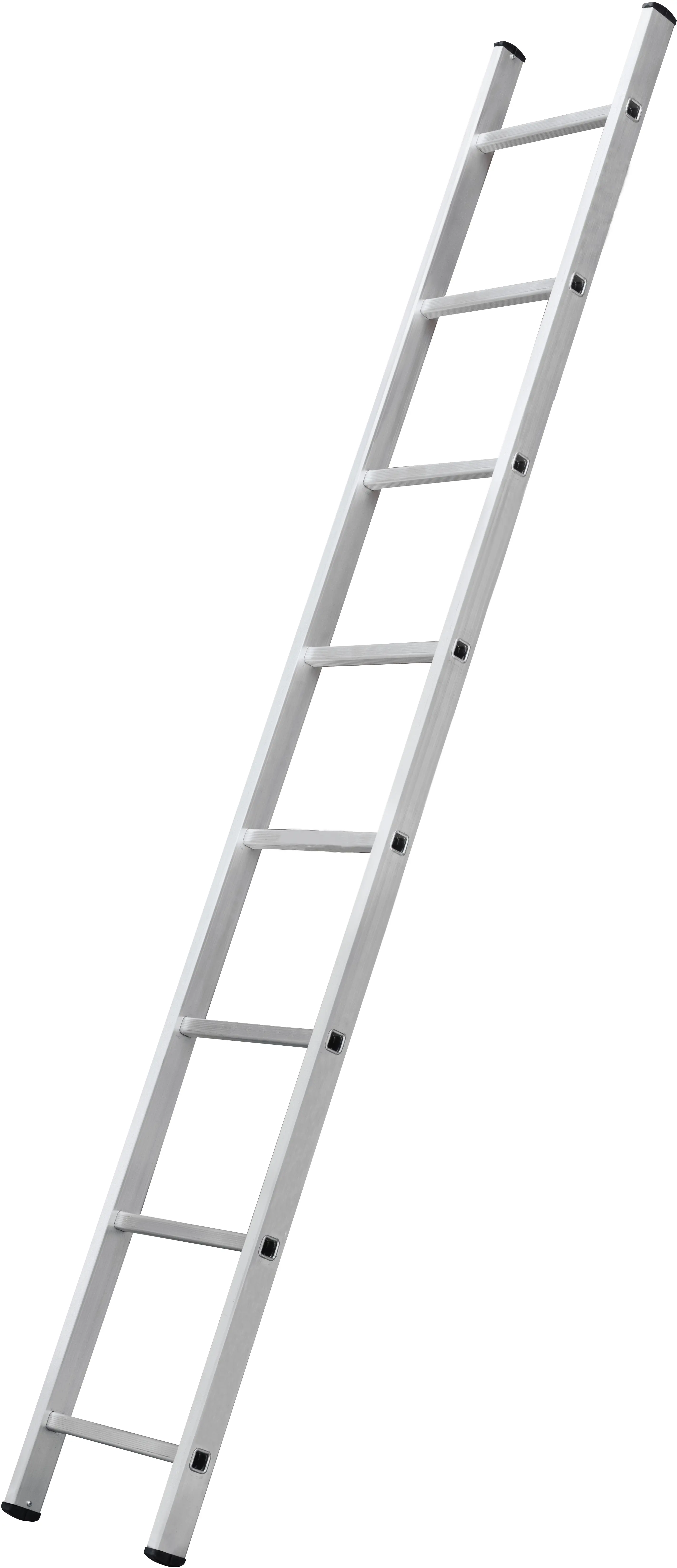 Изображение товара Лестница приставная односекционная алюминиевая DILWIS 8 ступеней максимальная нагрузка 150 кг
