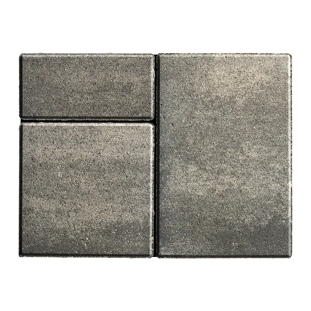 Изображение товара Плитка тротуарная BRAER Старый город Ландхаус 1200x1000 мм цвет Туман