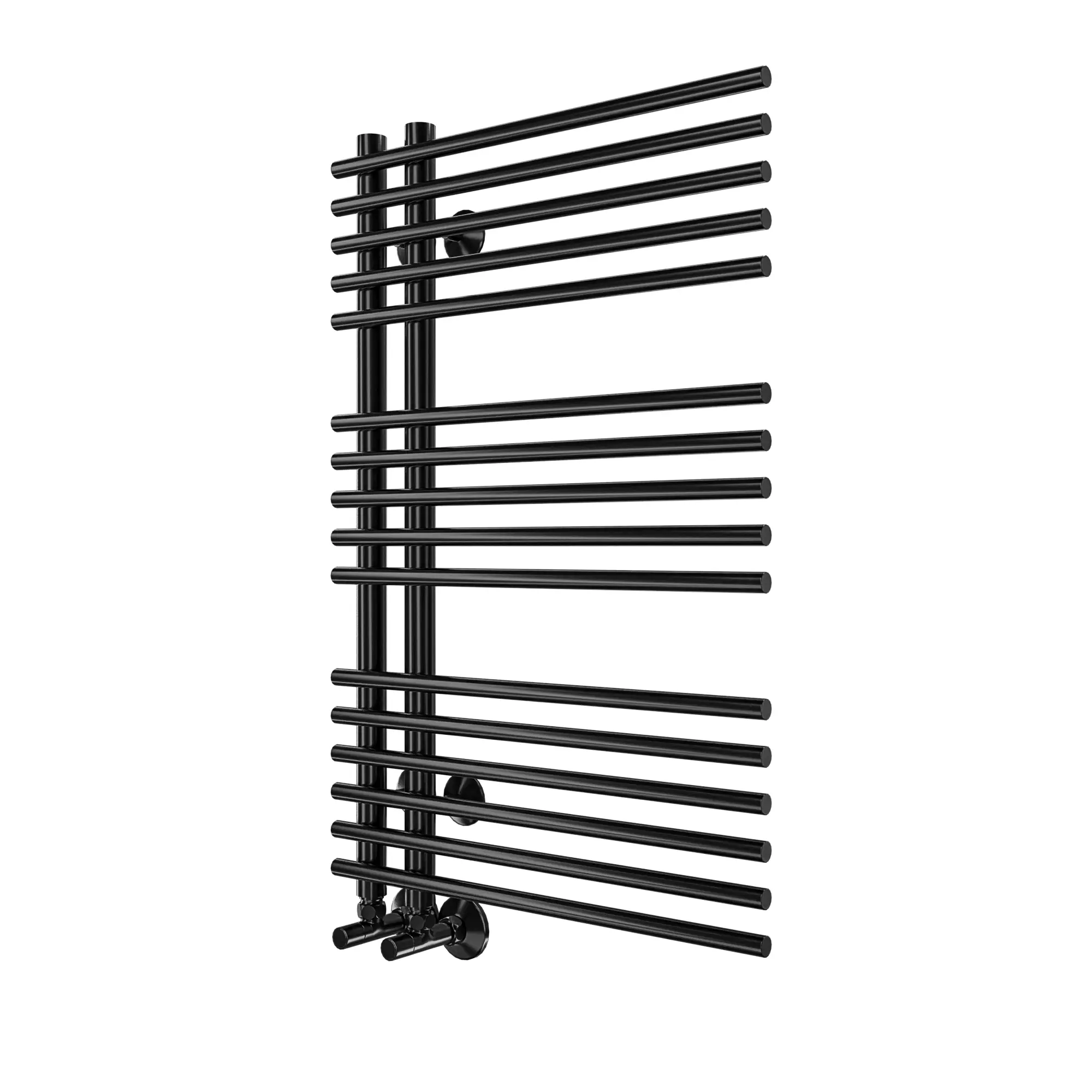 Изображение товара Водяной полотенцесушитель Royal thermo Pino black П16 80x51.6 см нержавеющая сталь