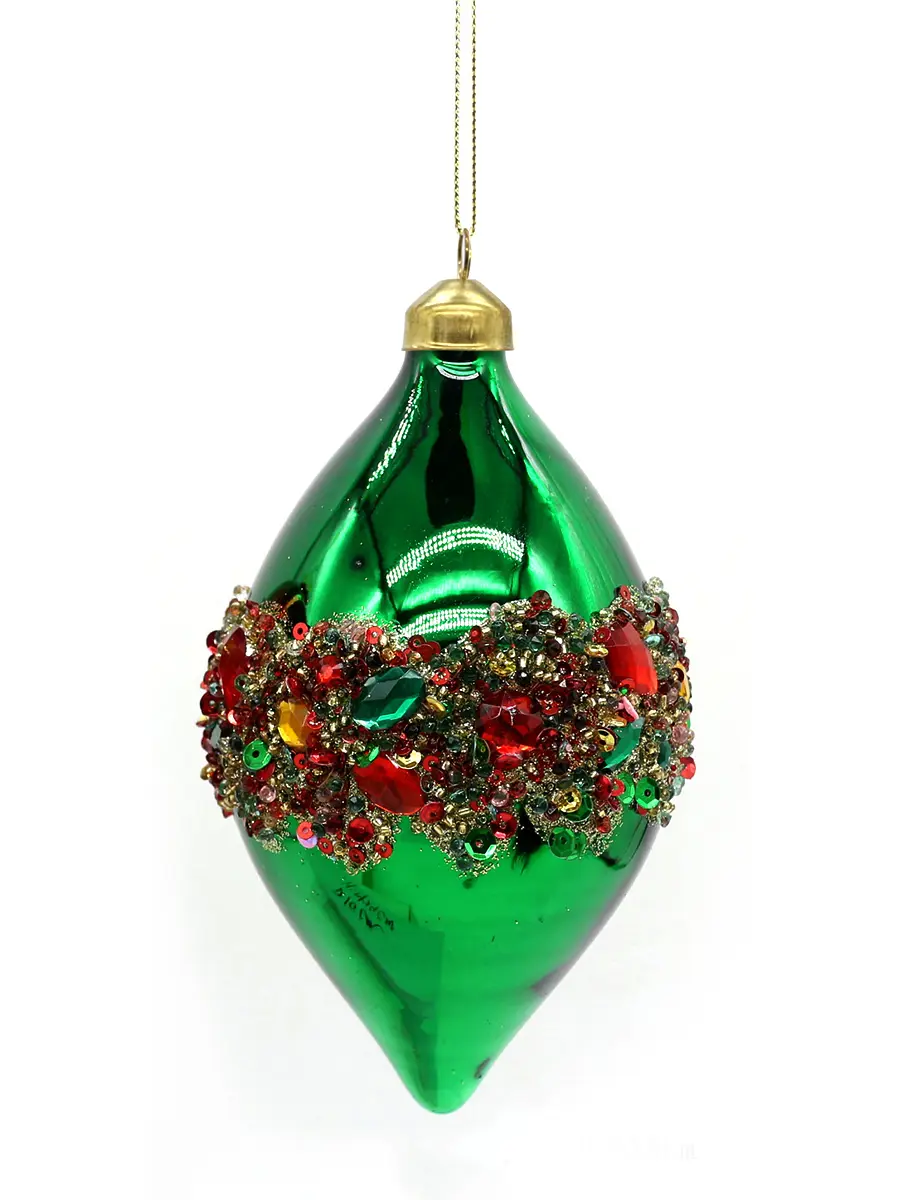 Изображение товара Елочная игрушка Valma 92513 16 см x 8 см зеленый