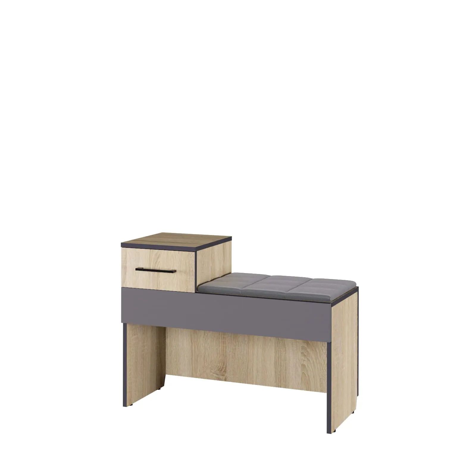 Изображение товара Комплект мебели для прихожей Гк аквилон Эльза 80x61.4x33.4 см ЛДСП цвет коричневый