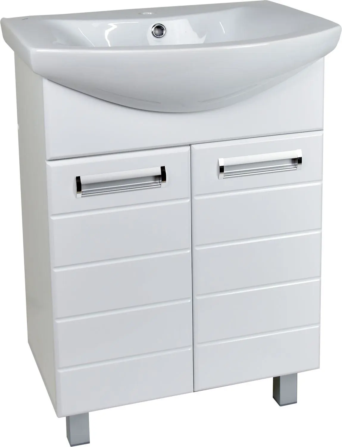 Изображение товара Тумба под раковину Doratiz Вега 60 9912.502 напольная белая Балтика 60