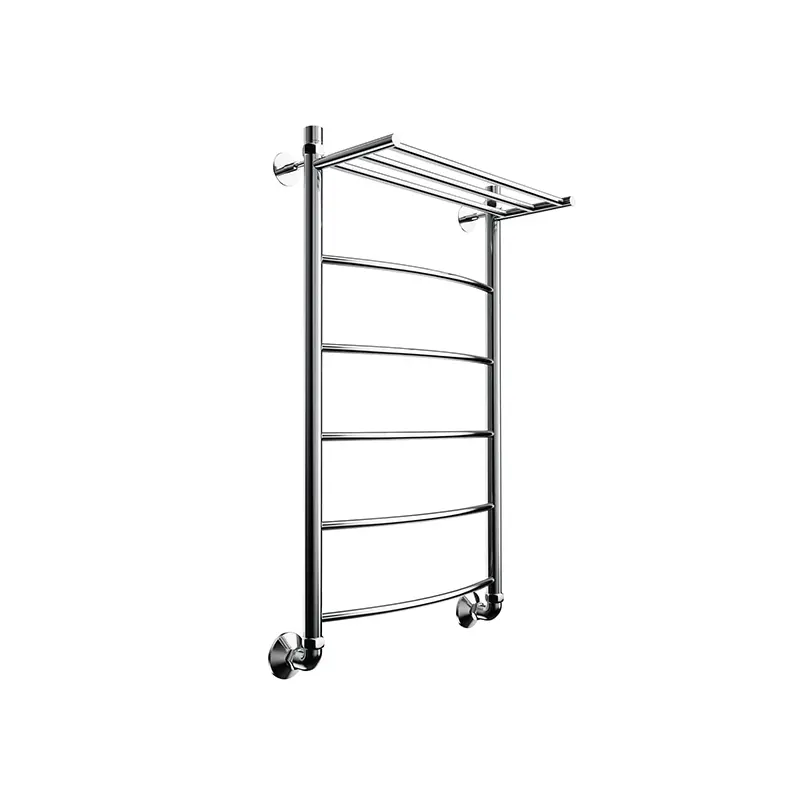 Изображение товара Полотенцесушитель водяной с полкой Zox ЛЦ П6 Дуга 50x80 см 1" нержавеющая сталь