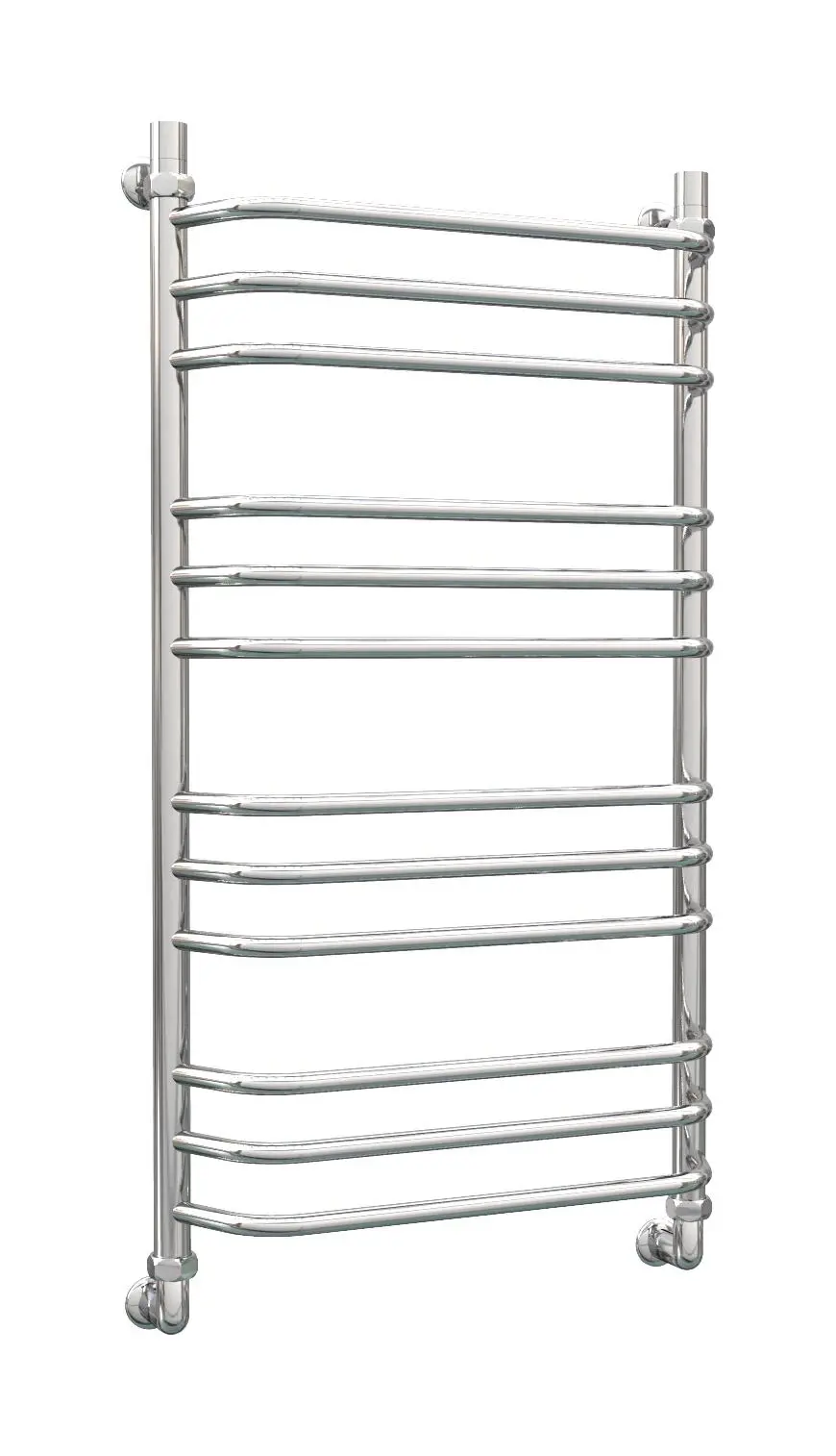 Изображение товара Полотенцесушитель водяной Роснерж Трапеция L108010 100x60 см нержавеющая сталь 1" групповой