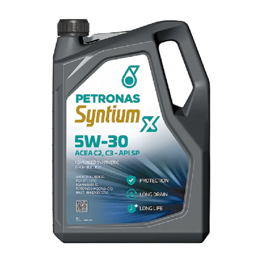 Изображение товара Моторное масло Petronas Syntium X синтетическое 5W30 5л