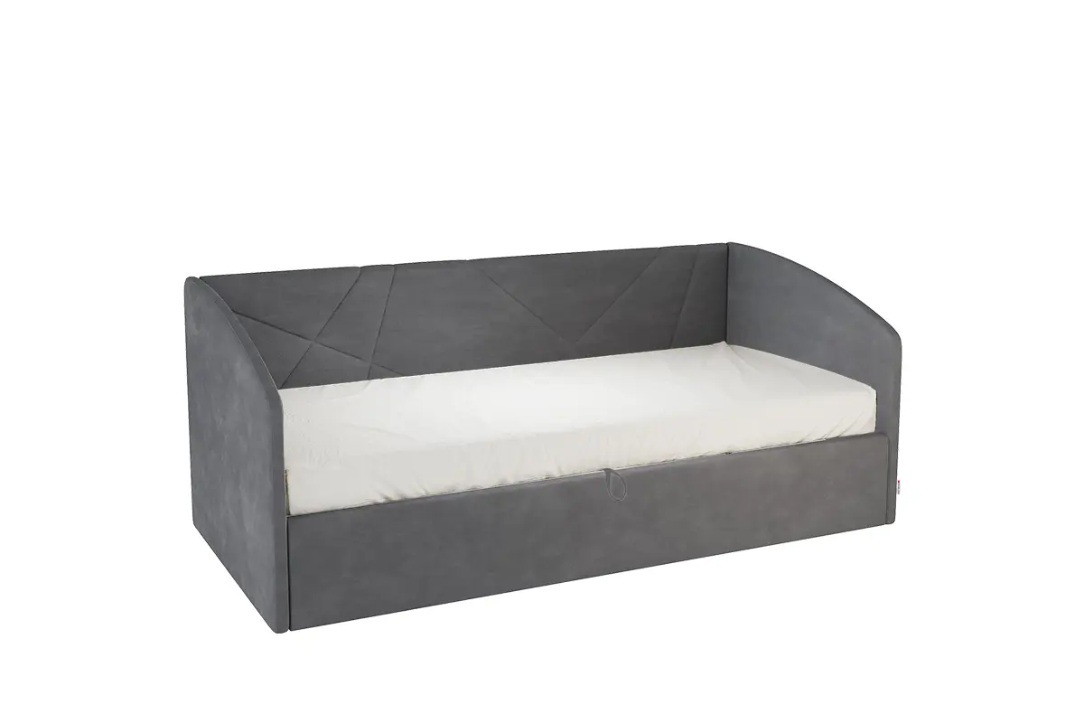 Изображение товара Кровать Mebelson Бест 211x78x100 см ЛДСП цвет графит