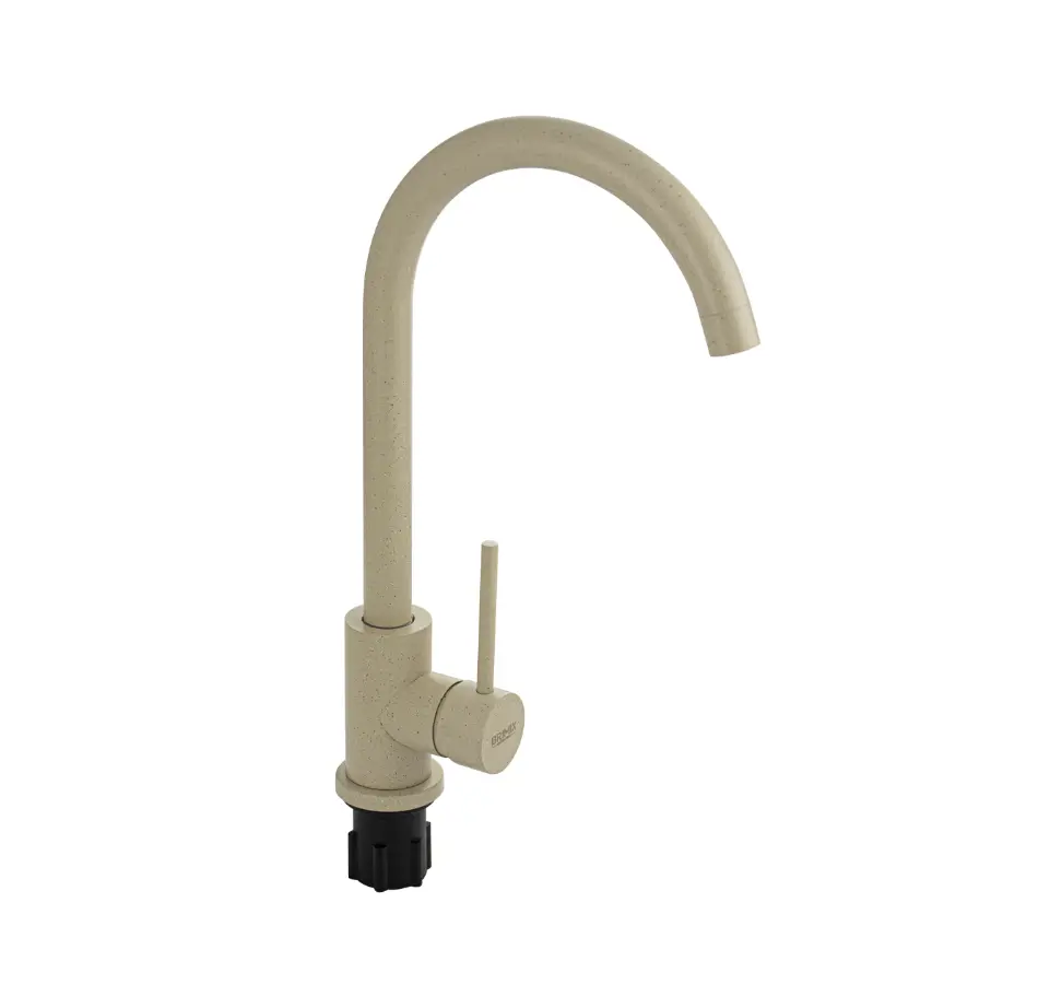 Изображение товара Смеситель для кухни Brimix Brimix излив 24 см цвет светло-бежевый