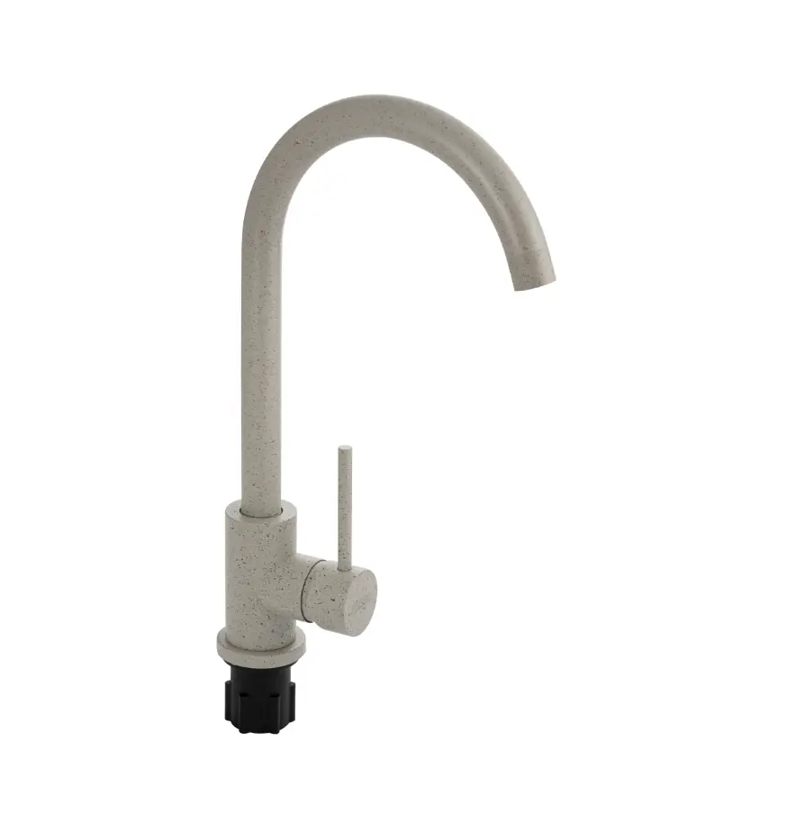 Изображение товара Смеситель для кухни Brimix Brimix излив 24 см цвет темно-бежевый