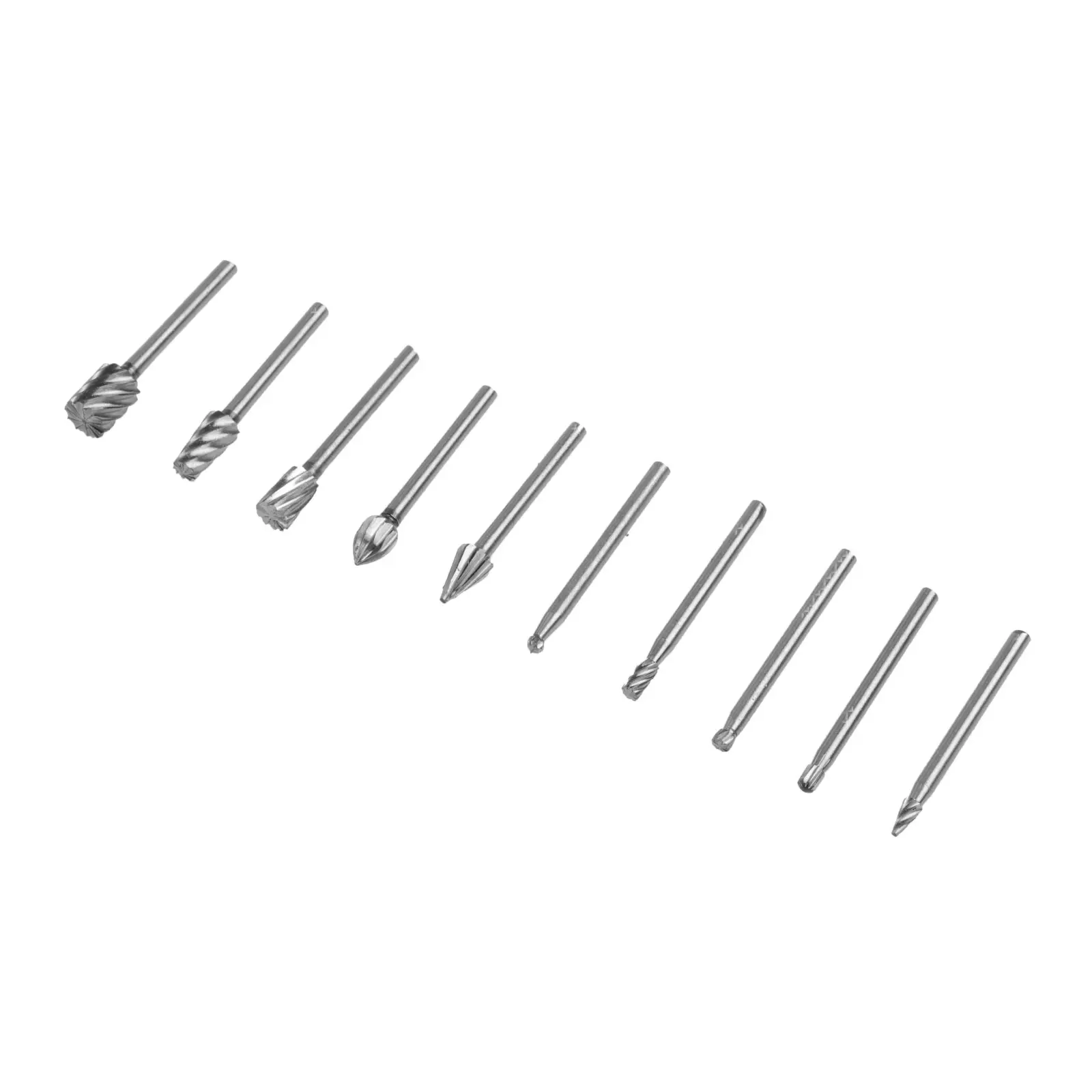 Изображение товара Набор шарошек Тундра 9846408 10 шт для дерева и пластика