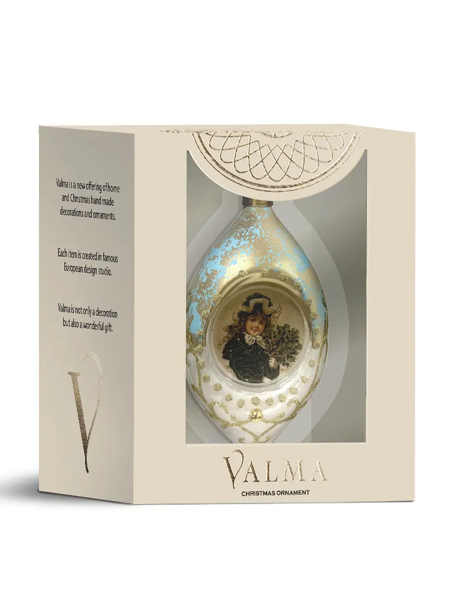 Изображение товара Елочная игрушка Valma 91562 6 см x 6 см разноцветный