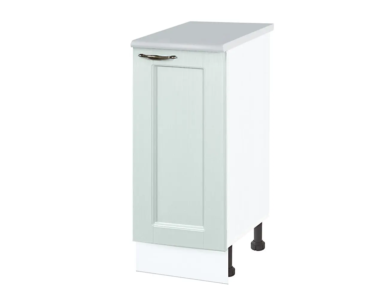 Изображение товара Напольный шкаф Нева 30x85x60 см фасад МДФ цвет мятный