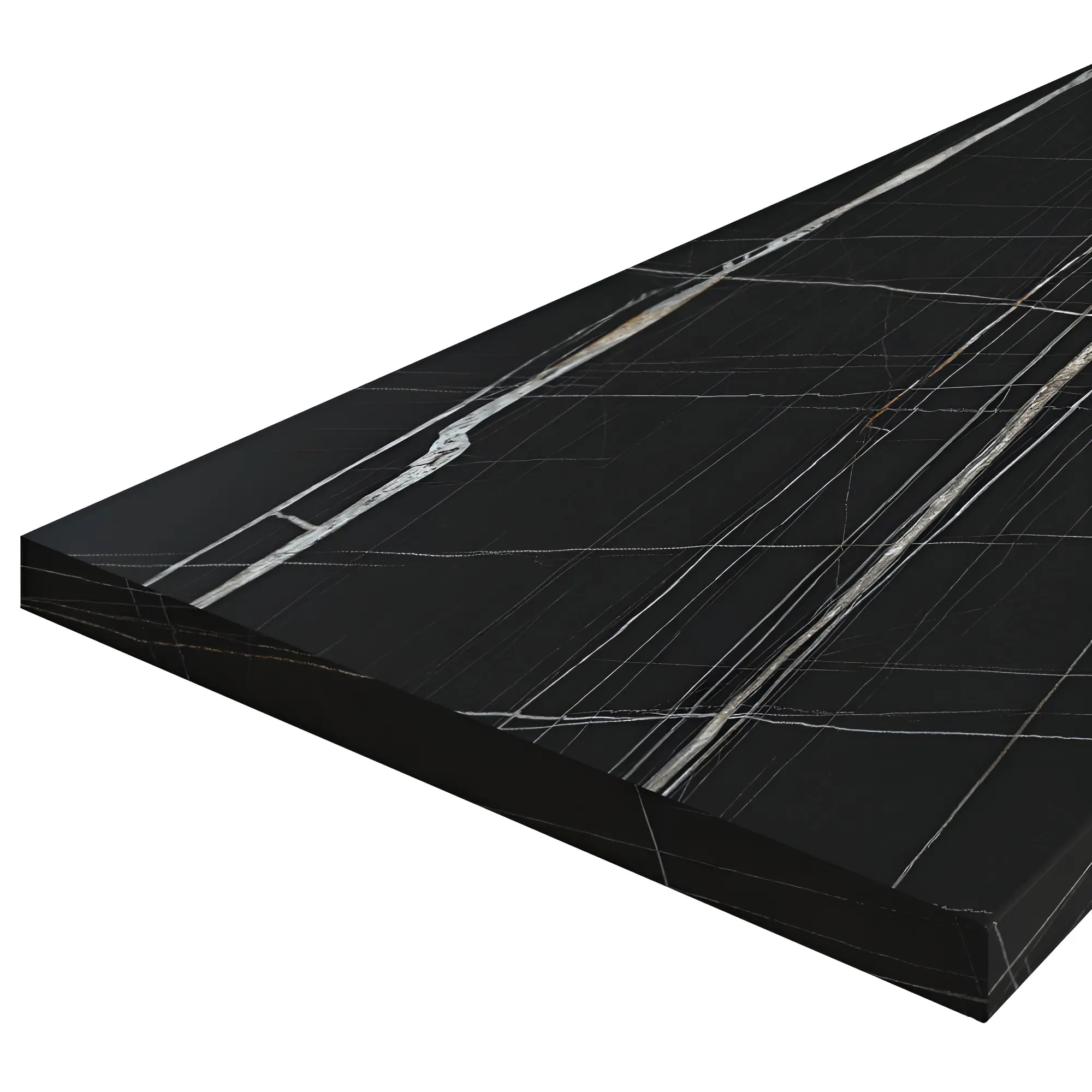 Изображение товара Столешница Нева Тунис 50x60x2.6 см ЛДСП цвет черный