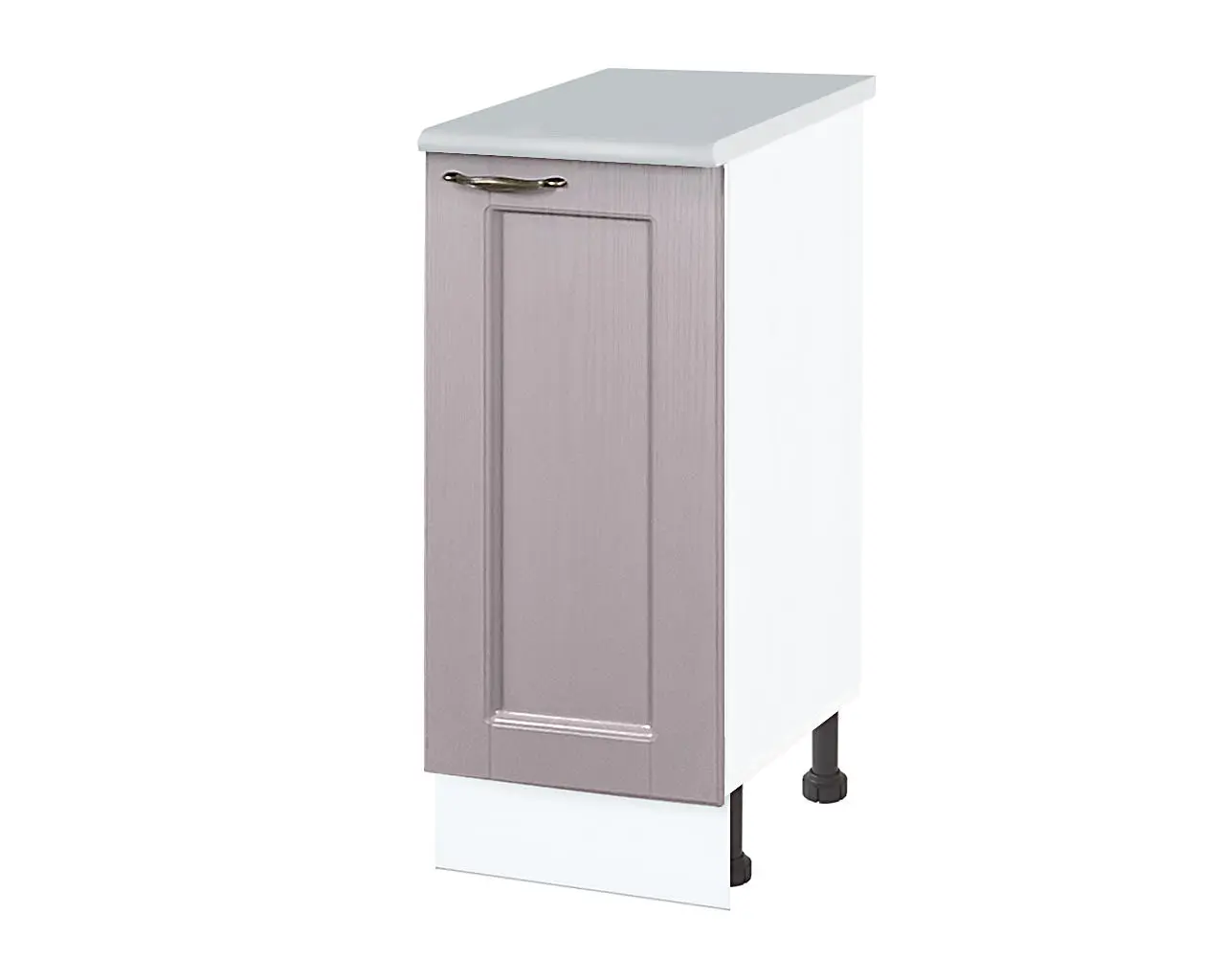 Изображение товара Напольный шкаф Нева 30x85x60 см фасад МДФ цвет лаванда