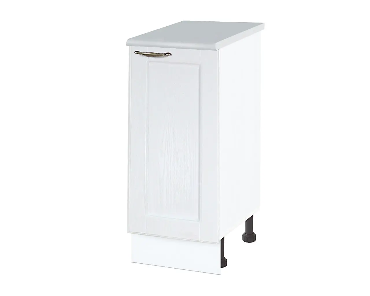 Изображение товара Напольный шкаф Нева 30x85x60 см фасад МДФ цвет белое дерево