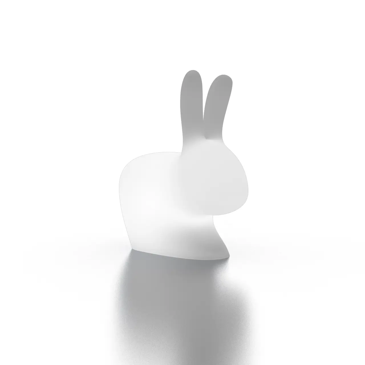 Изображение товара Светящаяся электрическая фигура Заяц универсальная Berkano 1 лампа h 41 см белый