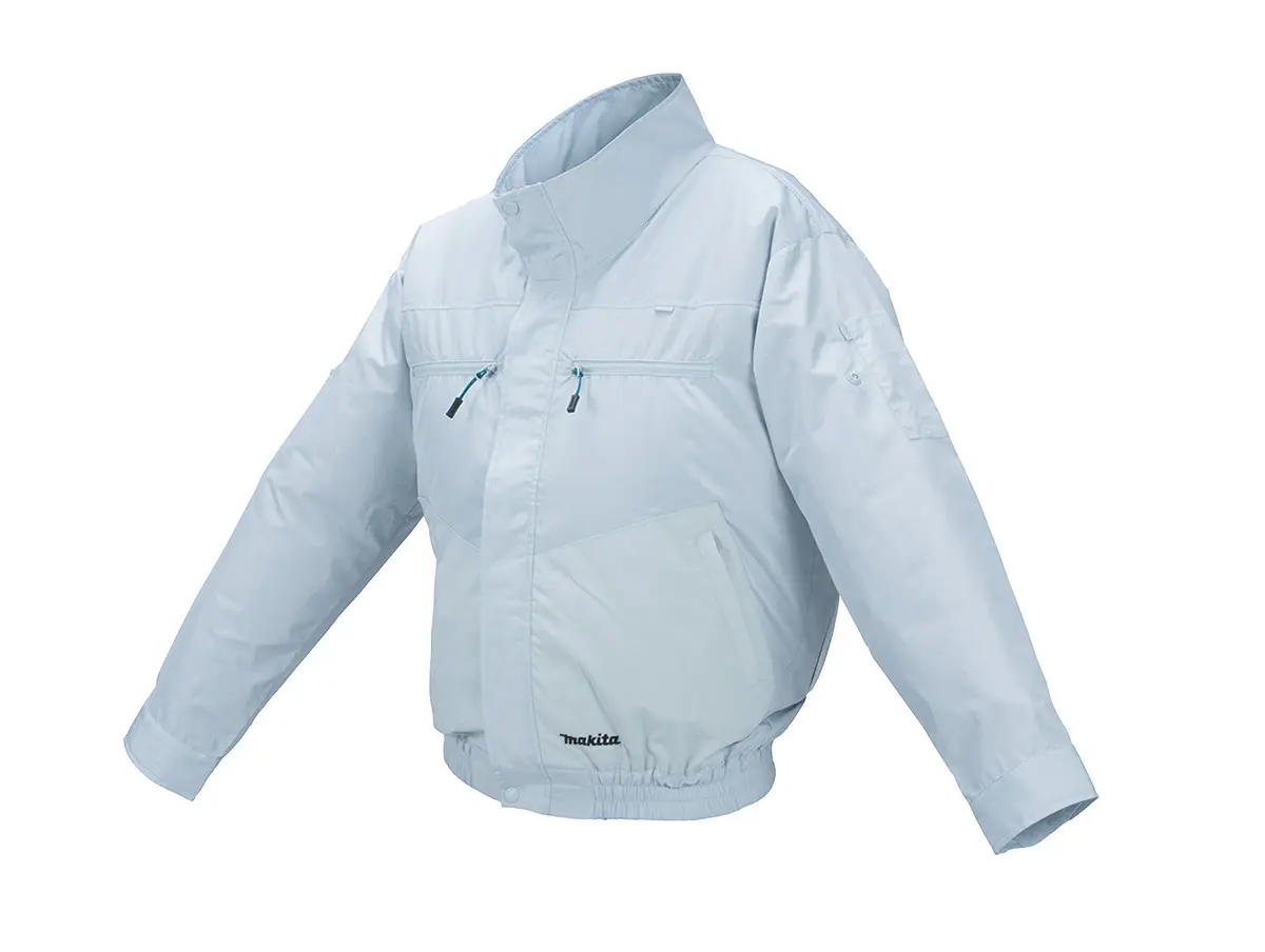 Изображение товара Куртка с охлаждающим аккумулятором Makita CXT12В/LXT цвет белый размер L рост 180 см