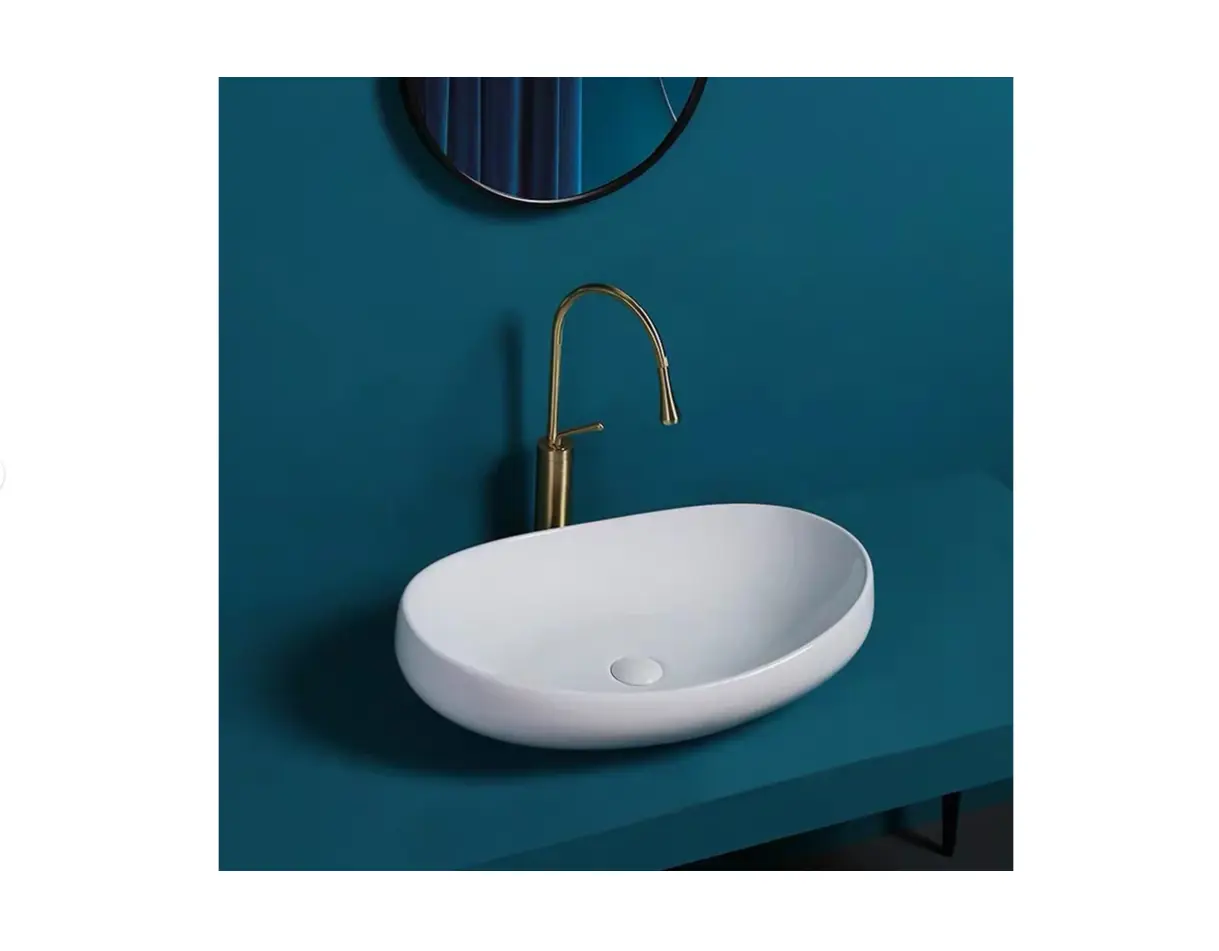 Изображение товара Раковина накладная Wesnaart 4060-nov03 NOVA 18.5см цвет белый