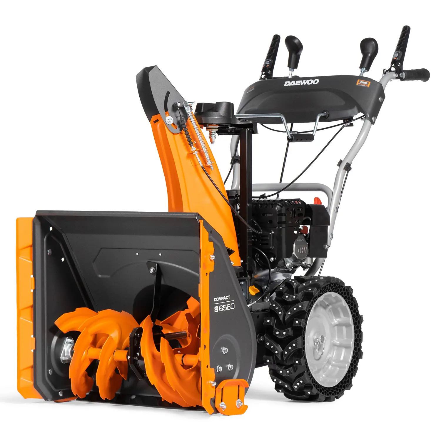 Изображение товара Снегоуборщик бензиновый Daewoo S 6560 59 см 7.5 л.с. и срезные болты Dast 4В