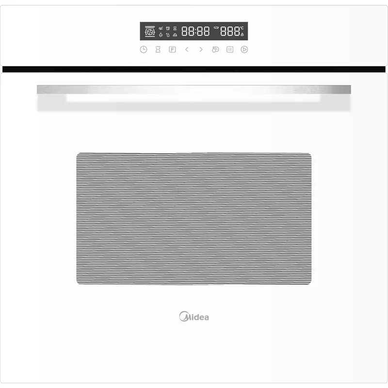 Изображение товара Электрический встраиваемый духовой шкаф Midea MO98270CGW 59.5x59.5x57.5 см цвет белый