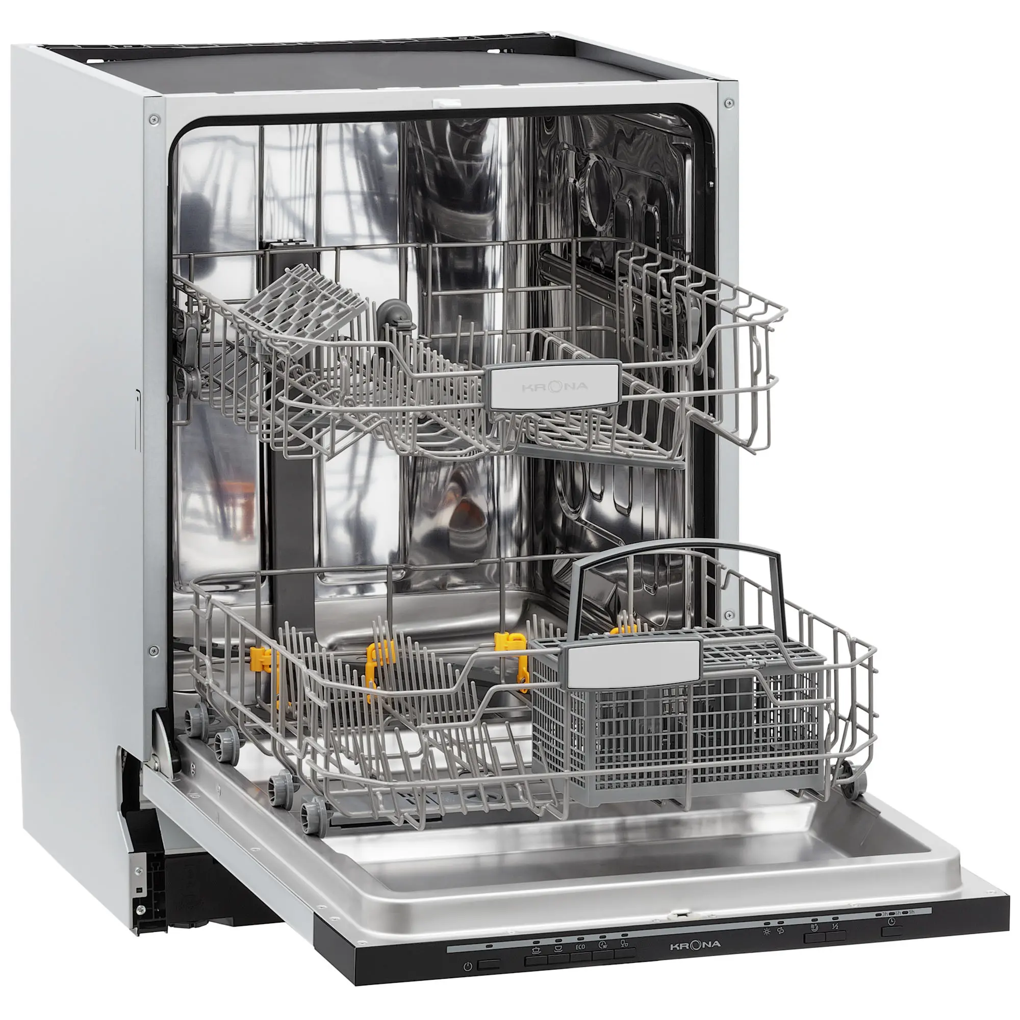 Изображение товара Посудомоечная машина встраиваемая Krona Brenta 60 BI нержавеющая сталь