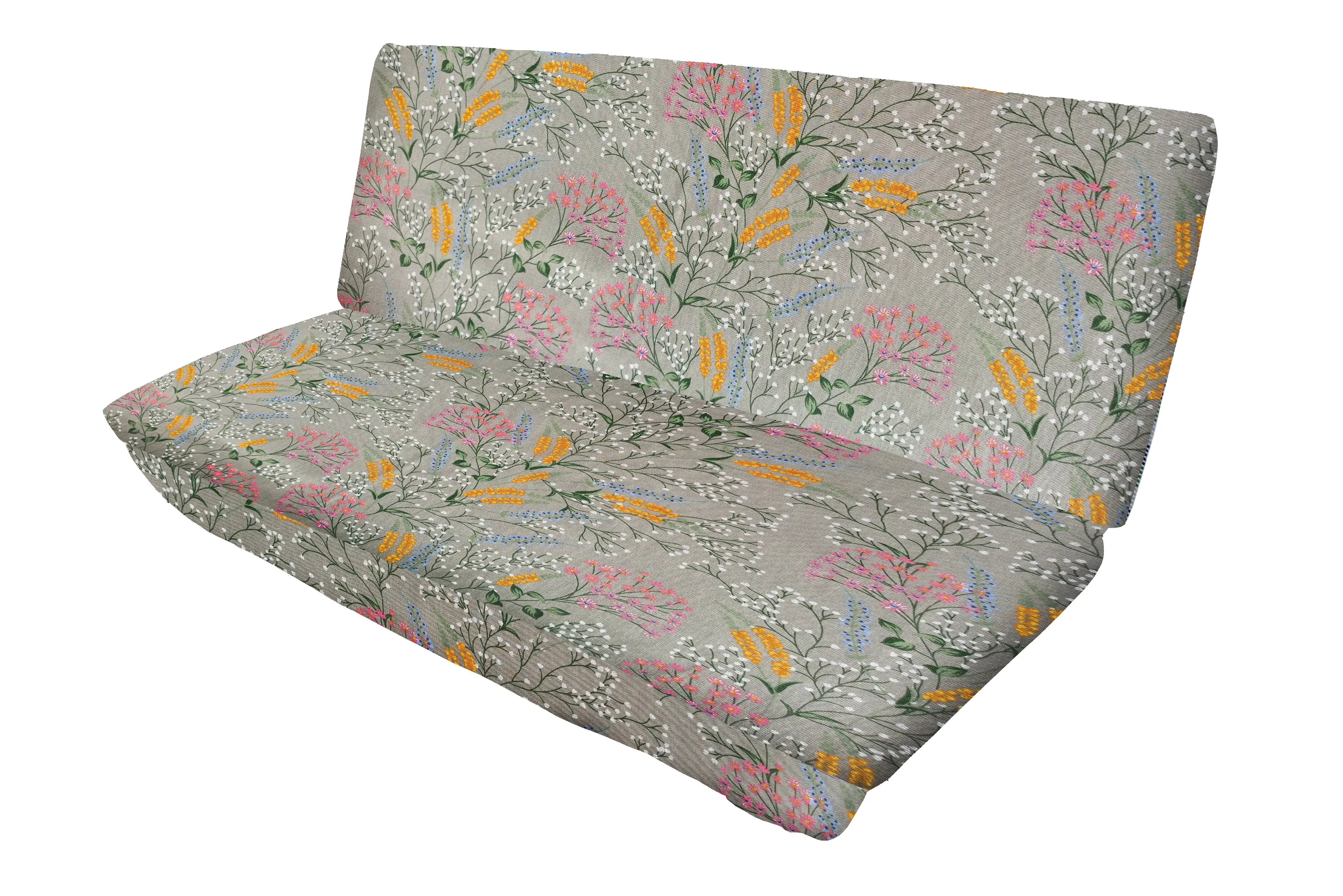 Изображение товара Матрас для садовых качелей 180x55 см разноцветный с съемным чехлом