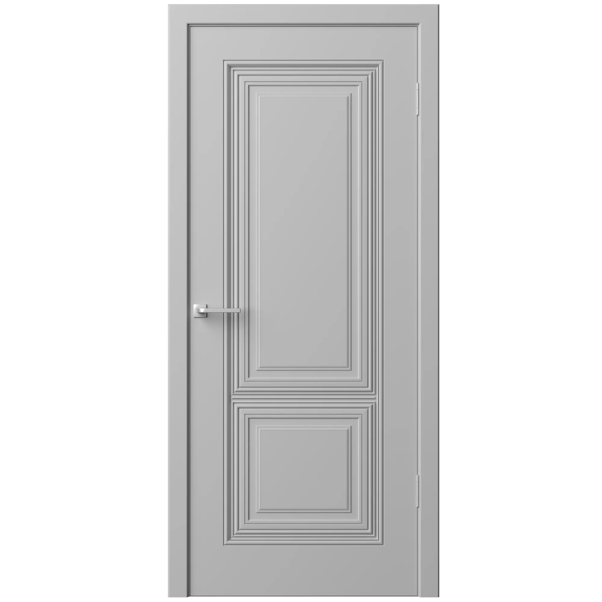 Изображение товара Дверь межкомнатная глухая Юлия 80x190 см эмаль серый Гейнсборо