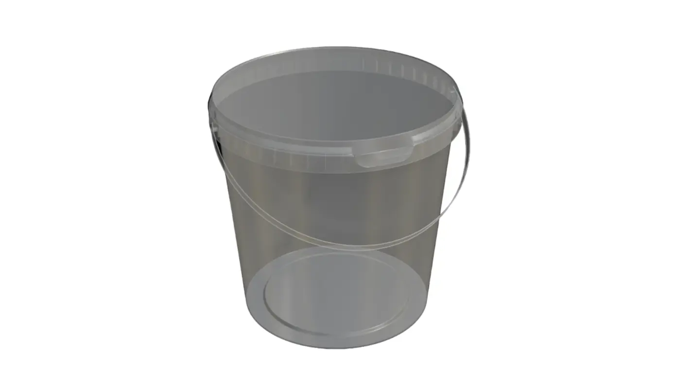 Изображение товара Ведро круглое Ювента ЮВ-03169 пластик 0.5 л 270 шт