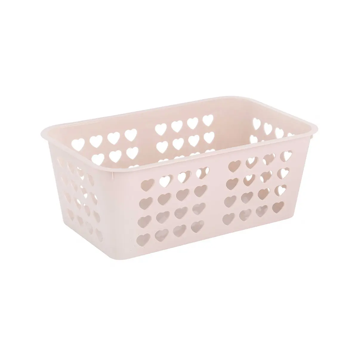 Изображение товара Корзина Альтернатива 16.5x10x26.5 см полипропилен цвет бежево-розовый