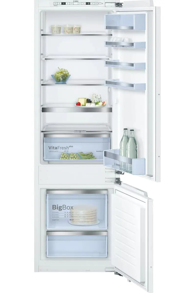 Изображение товара Встраиваемый Холодильник двухкамерный Bosch KIS87AF30U 55.8x177.2 см цвет белый