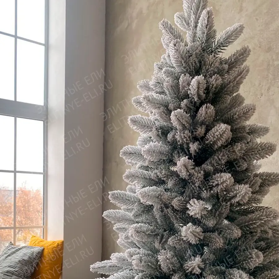 Изображение товара Ель новогодняя искусственная Max christmas ЕТРЛЗ 22 Тверская заснеженная 220 см