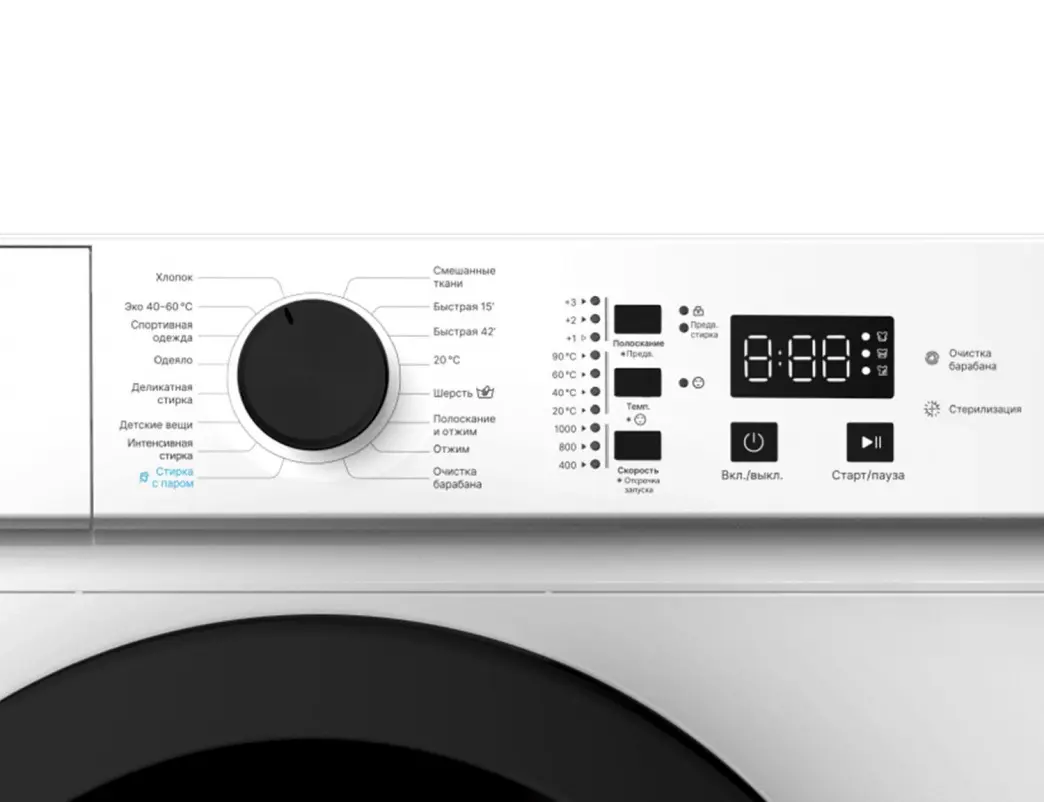 Изображение товара Стиральная машина Lex Chsk100031 59.5x85x40 см 6 кг цвет белый