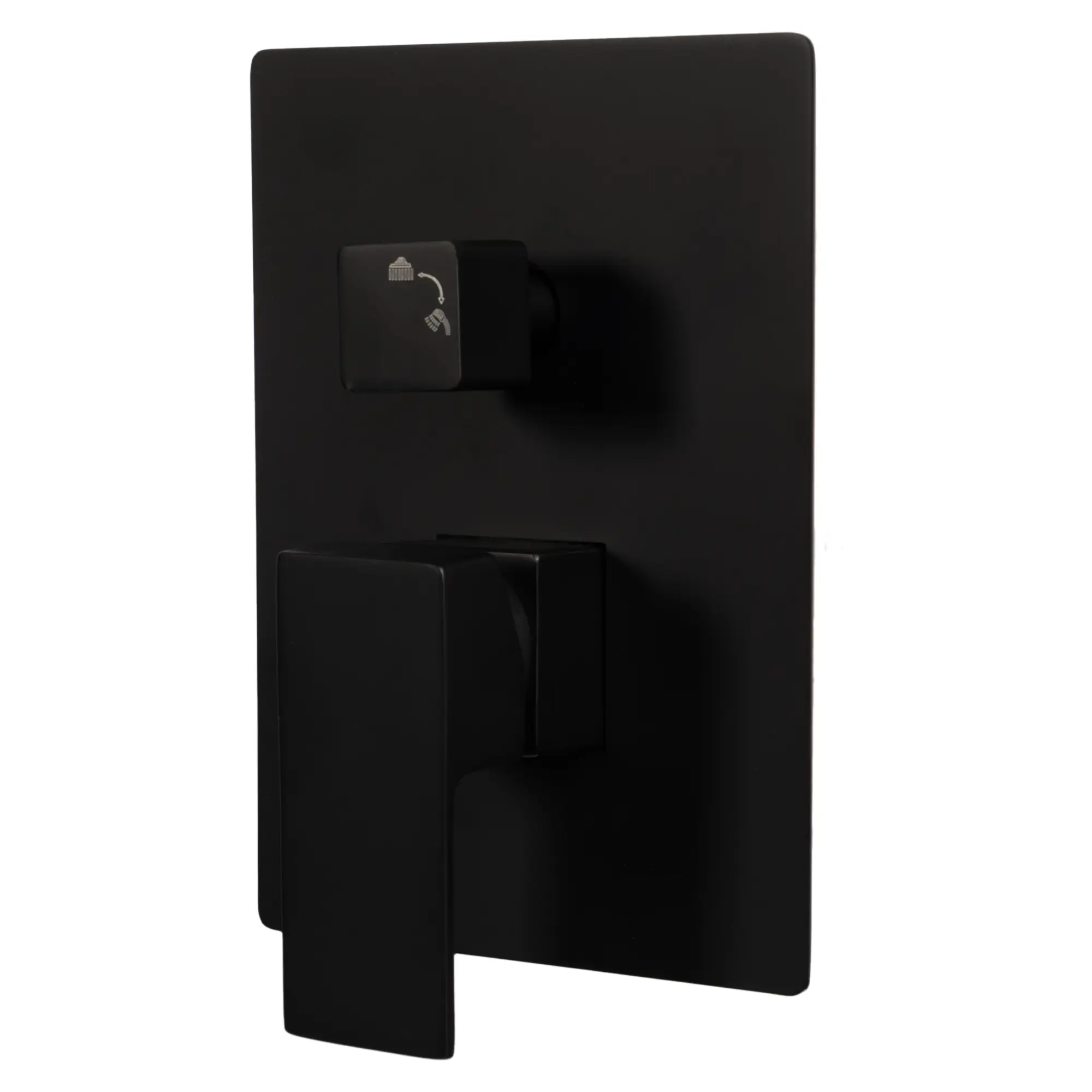 Изображение товара Душевая система Vidage Чараур скрытого монтажа квадрат цвет черный матовый