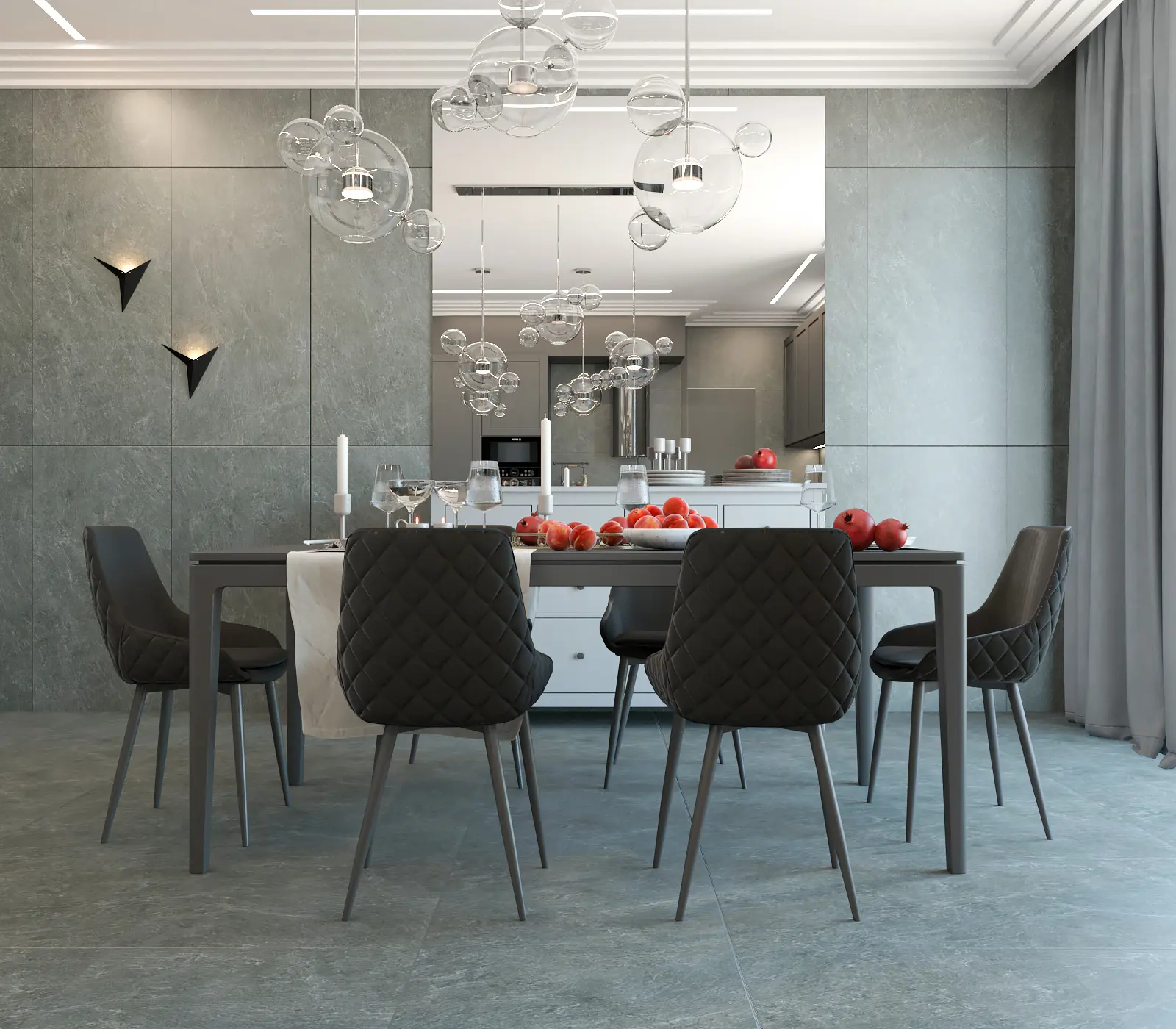 Изображение товара Керамогранит Idalgo ID9095b112SR 60x120 см серый для стен и пола