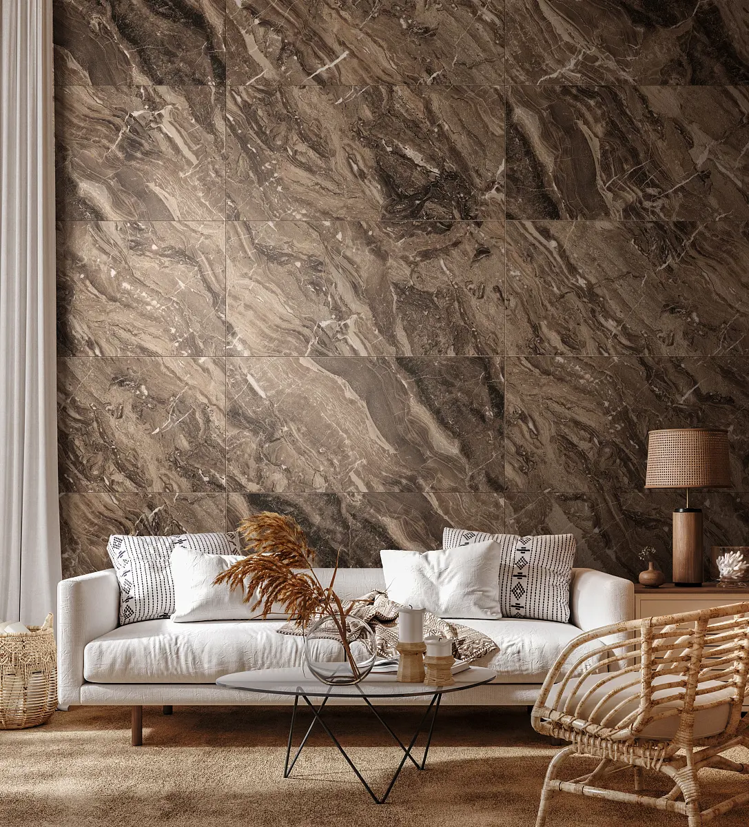 Изображение товара Керамогранит IDALGO Arabesco Лайт 60x120 см для пола и стен