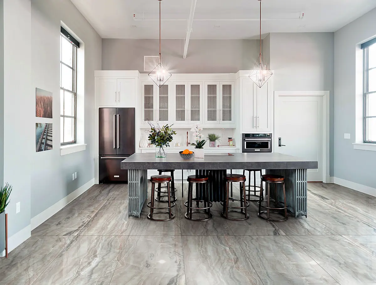 Изображение товара Керамогранит Idalgo ID9075b054LLR 60x120 см серый для интерьера и фасада