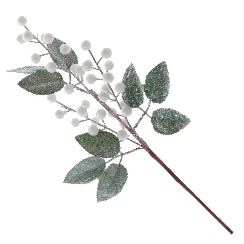 Изображение товара Рождественская ветка 811504 39x19x6 см с ягодами