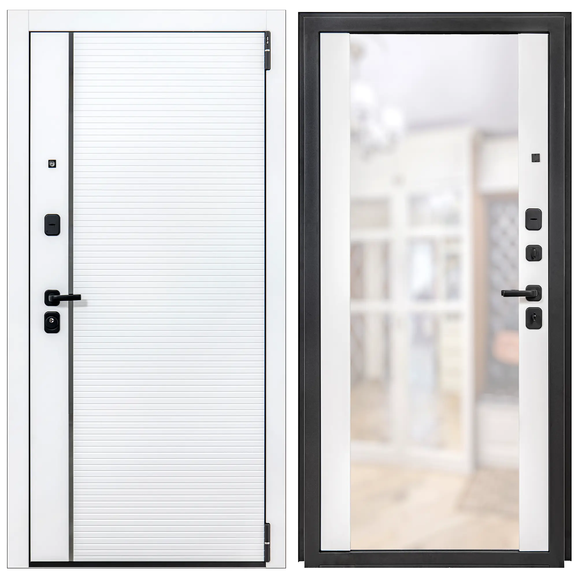 Изображение товара Входная металлическая дверь PORTIKA Порта Р-3 88x205 см правое открывание