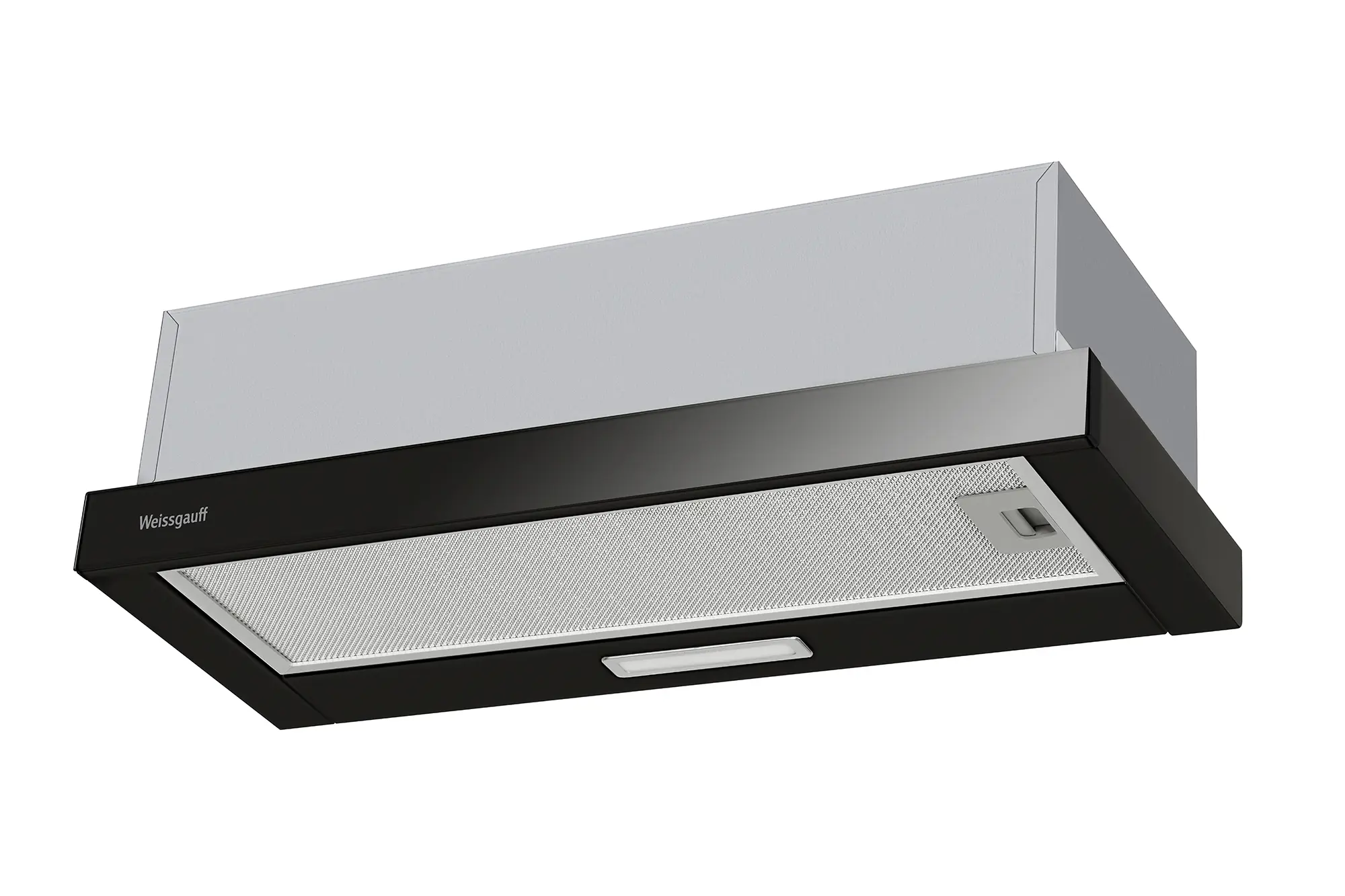 Изображение товара Вытяжка Weissgauff TEL 06 2M BL встраиваемая 59.5x28.2x16.1 см цвет черный