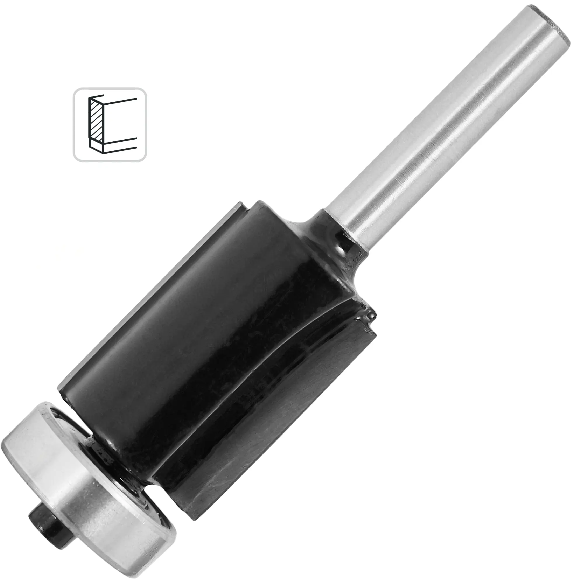 Изображение товара Фреза по дереву кромочная прямая 1410807 19x25.4 мм хвостовик 6 мм