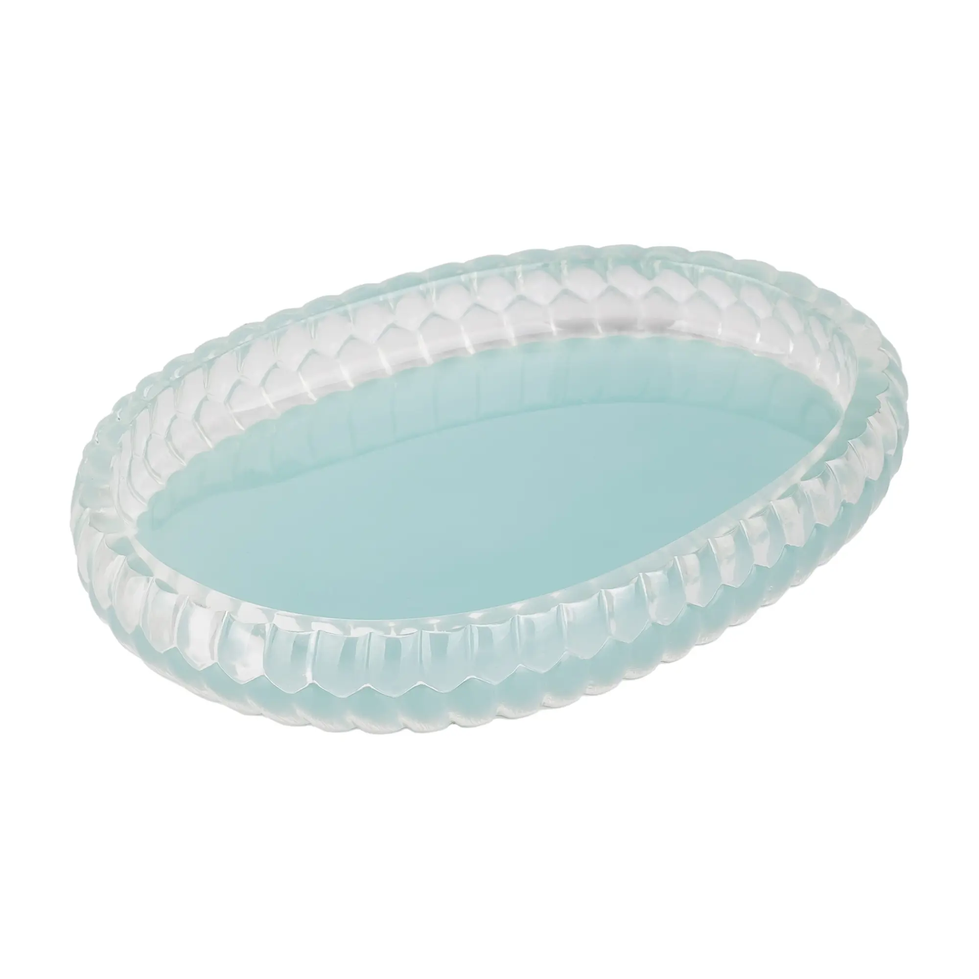 Изображение товара Мыльница Verran Aurora из полирезина зеленая круглая практичная и долговечная