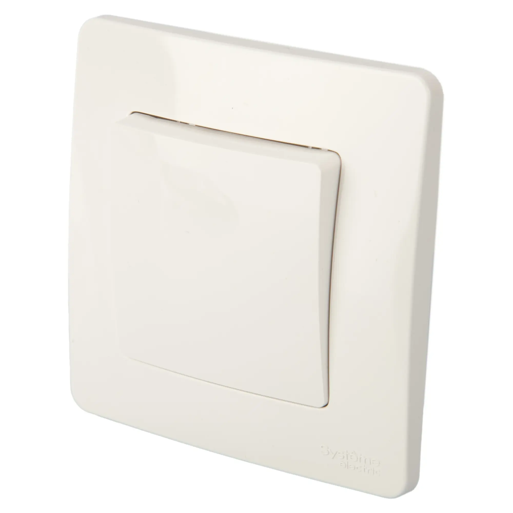 Изображение товара Выключатель встраиваемый Systeme Electric Blanca 1 клавиша 10 А цвет белый